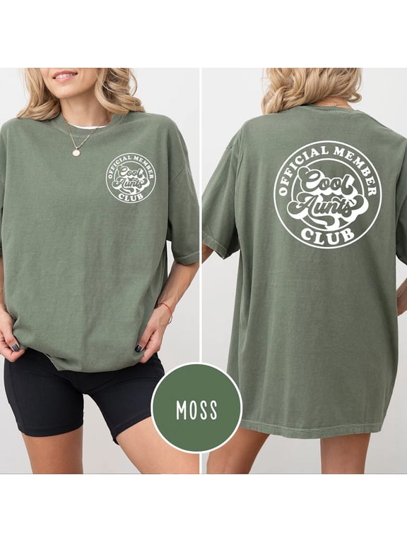Official Member Cool Aunt's Club T-Shirt – Stylish & Standout for Amazing Aunts.
