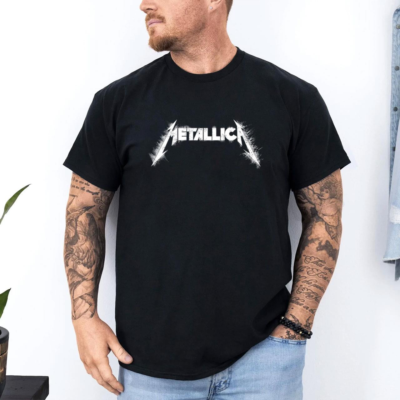 Metallica t shirt mens hotsell