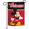 thumbnail image 1 of Mickey Mouse Have a Good Day Garden Flag Disney Licensed Welcome 12.5" x 18", 1 of 2