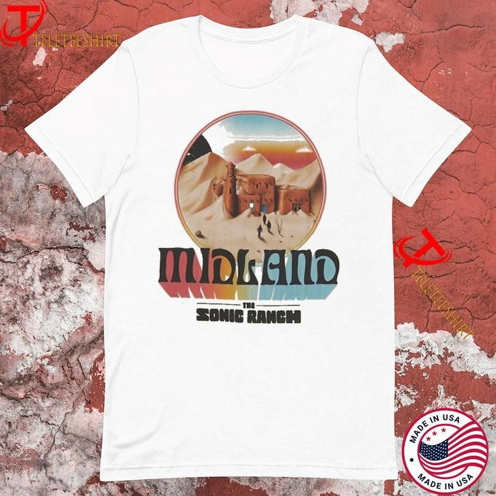 Official Midland The Sonci Ranch Tshirts