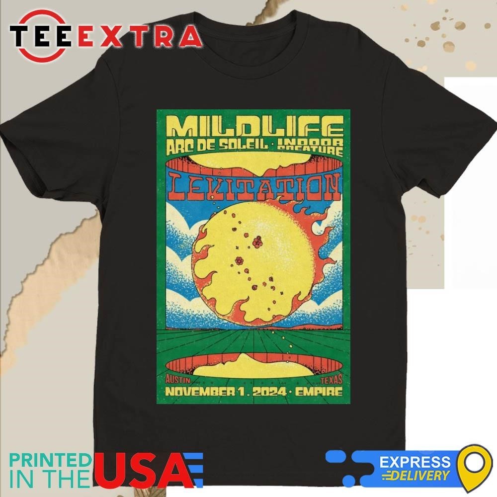 Official Mildlife Arc De Soleil Levitation In Austin Tx November 1 2024