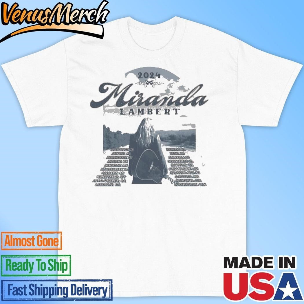 Official Miranda Lambert 2024 Tour Shirt