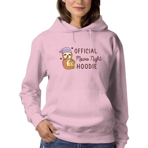 Official Movie Night Hoodie Hoodie Women -Smartprints Designs, Female Small