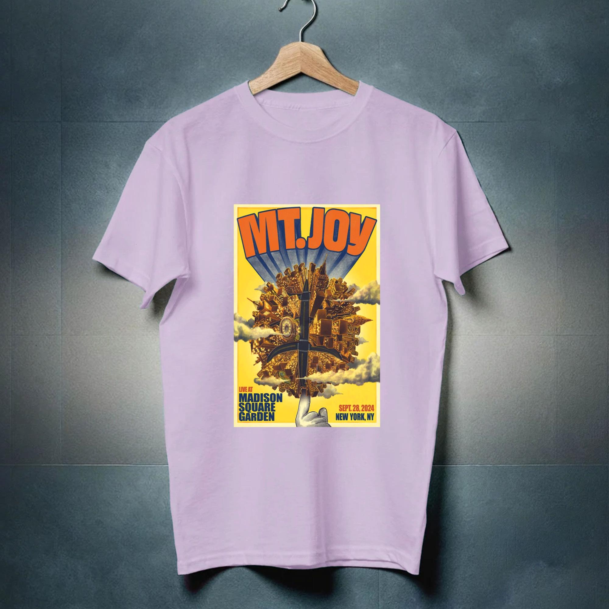 Official Mt Joy Madison Square Garden In Nyc Sept 28 2024 Poster Shirt