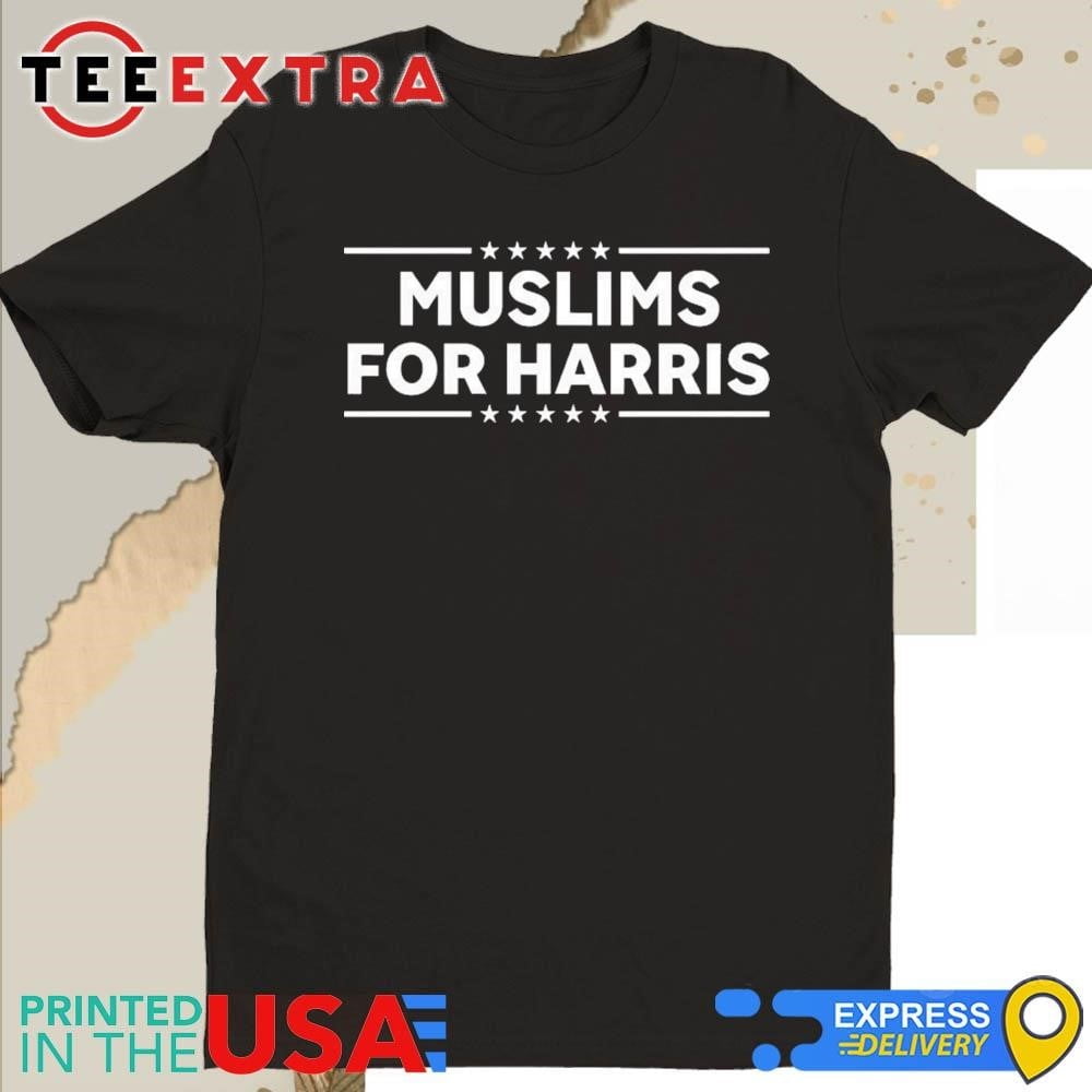 Official Muslims For Harris 2024 President Shirt