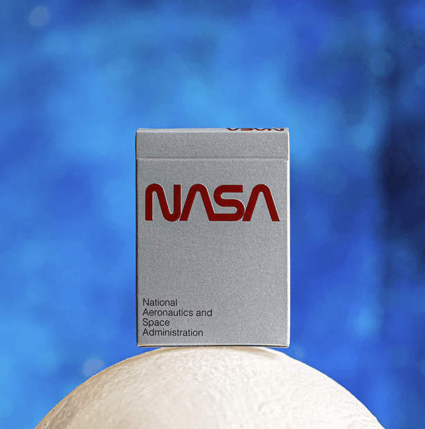 Official NASA Worm Playing Cards by Fulton