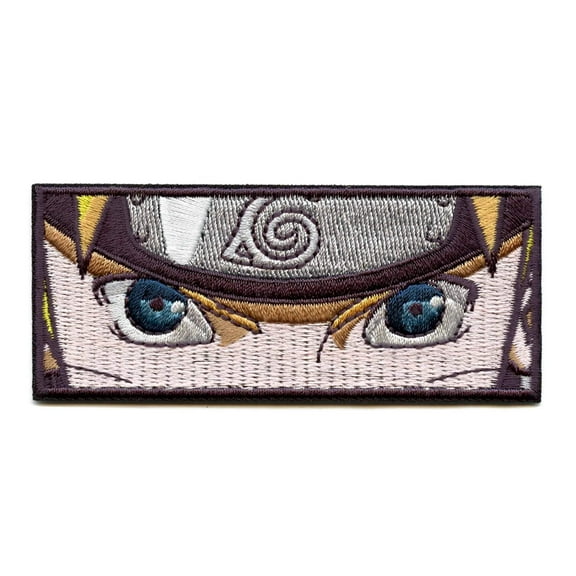 Official Naruto Patch Naruto Eyes Embroidered Iron On
