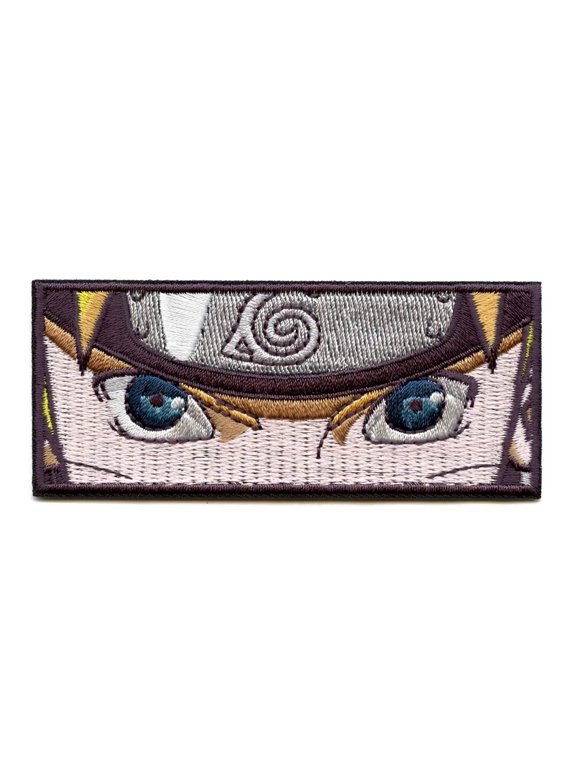 Official Naruto Patch Naruto Eyes Embroidered Iron On