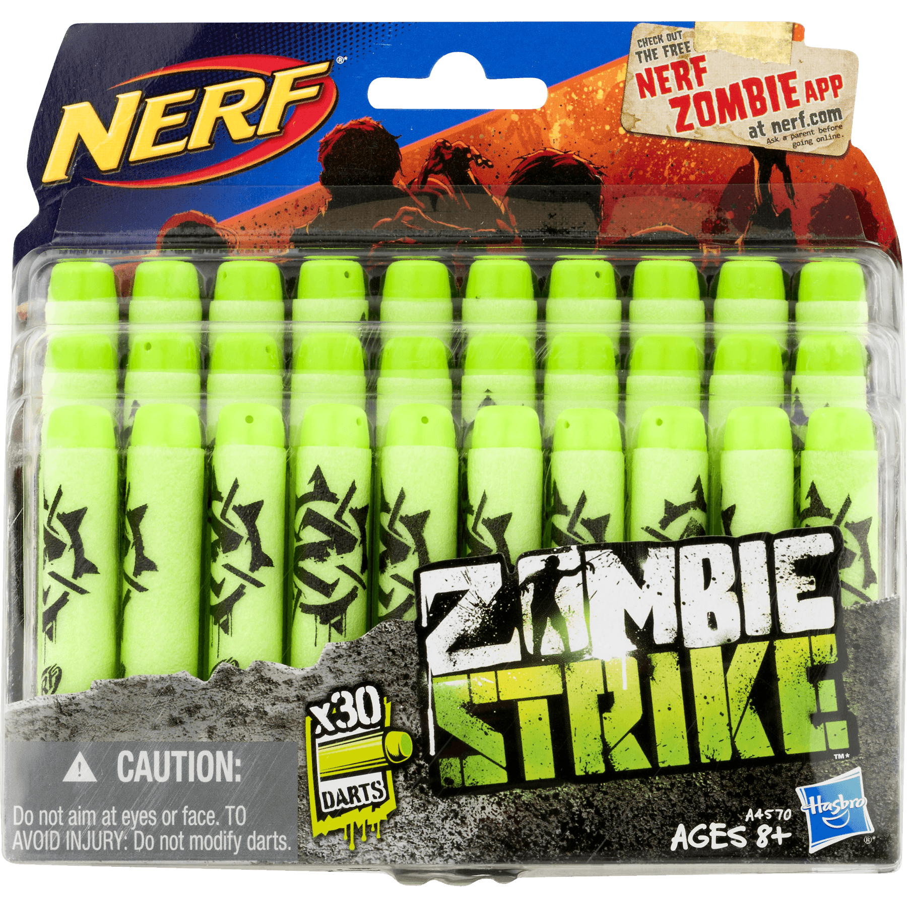 Official Nerf Zombie Strike 30-Dart Refill Pack - image 1 of 3