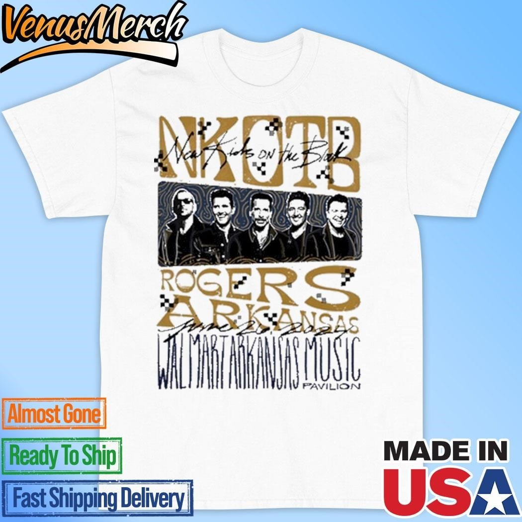 Official New Kids On The Block June 26 2024 Walmart Amp Rogers Ar Shirt