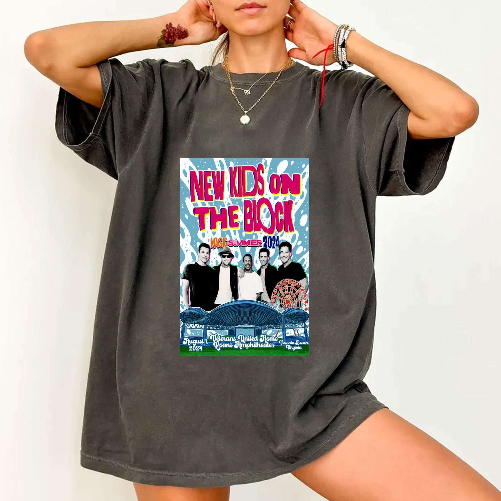 Official New Kids On The Block Magic Summer Tour Virginia Beach 2024
