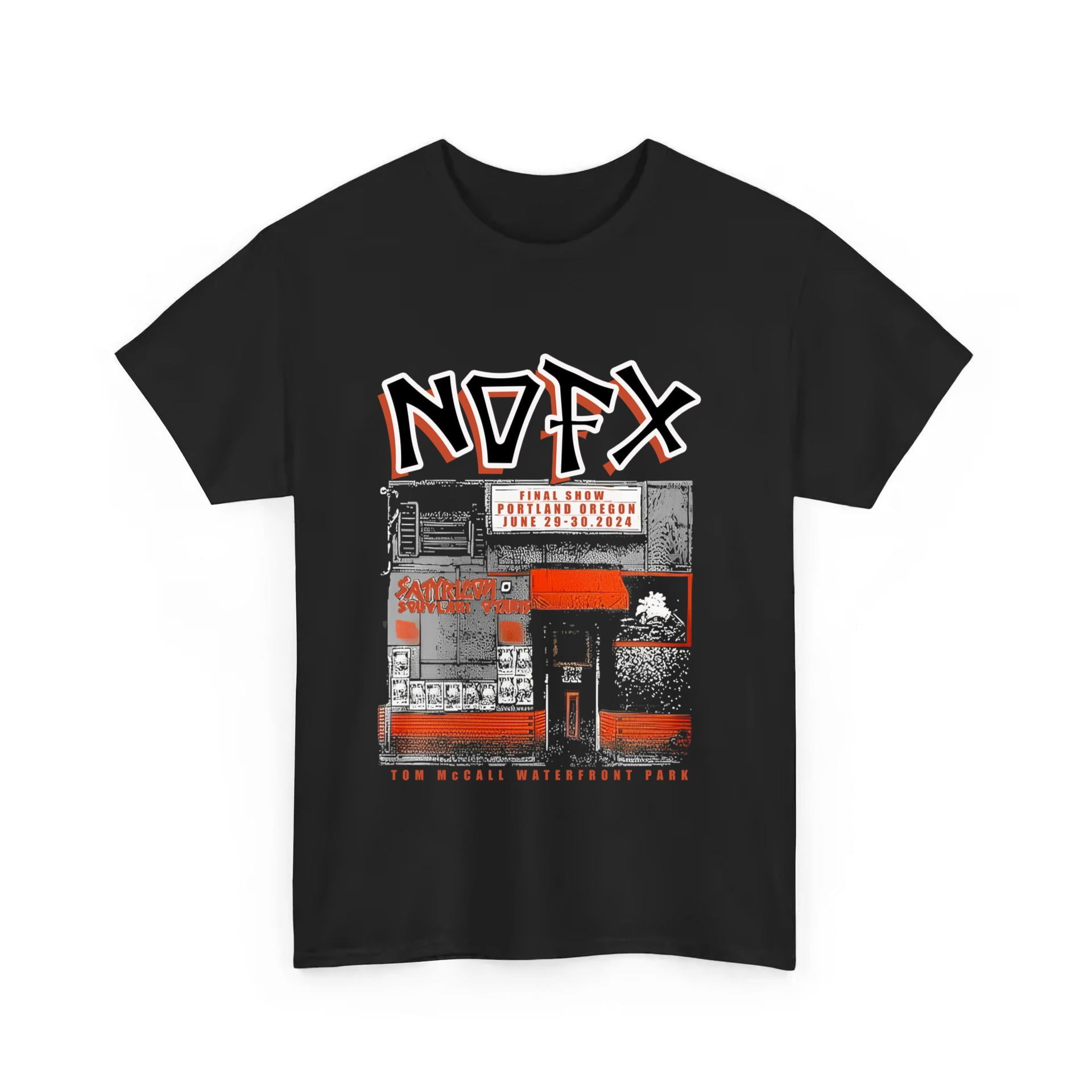 Official Nofx Tour 2024 Portland Or Shirt