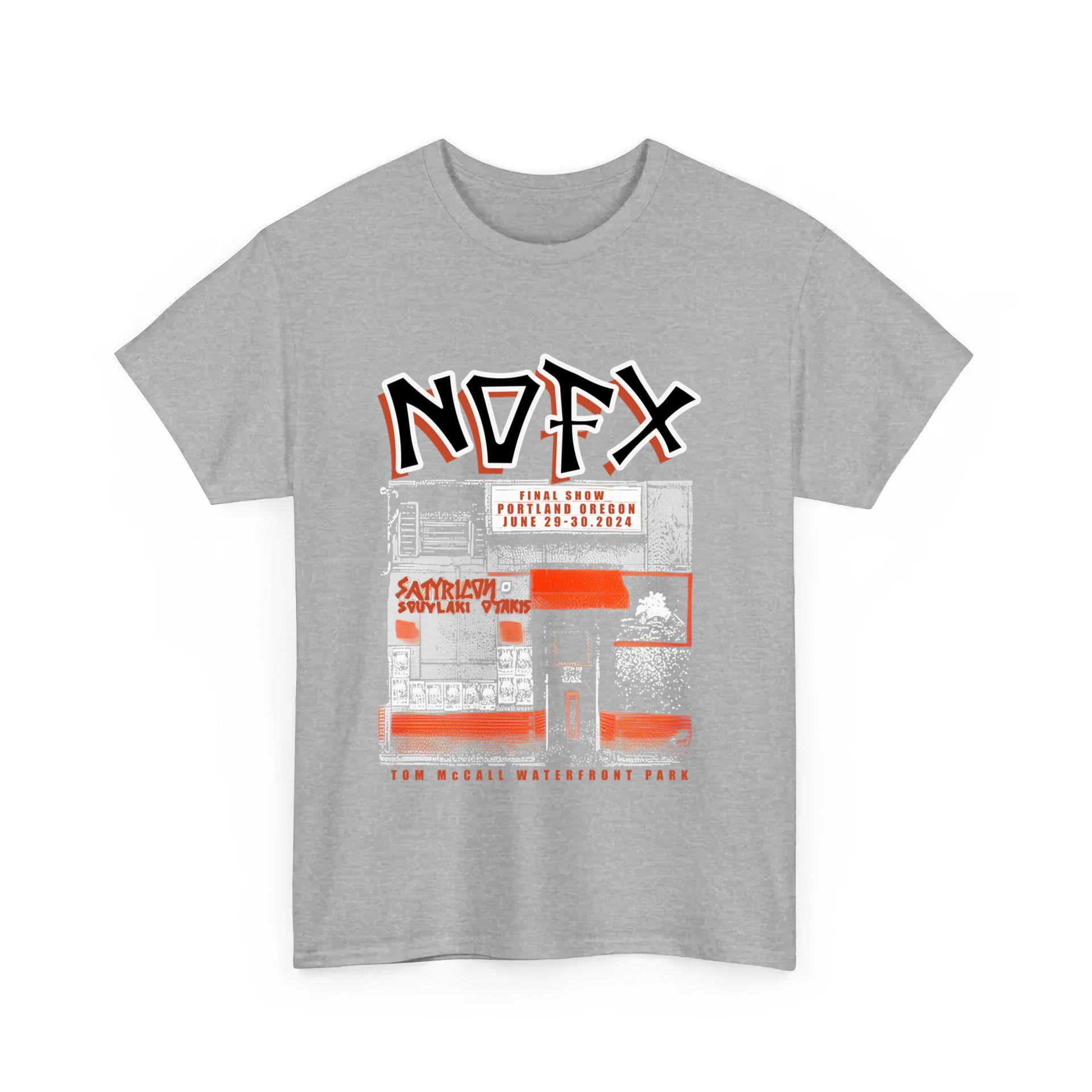 Official Nofx Tour 2024 Portland Or Shirt
