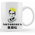 thumbnail image 1 of Official Notorious Rbg Ruth Bader Ginsburg Contrast Coffee Mug White Mug, Notorious Rbg Mug, Ruth Bader Ginsburg Mug, Gift For Fans, Ceramic Novelty Coffee Mug, Tea Cup, Gift Present For, 1 of 2