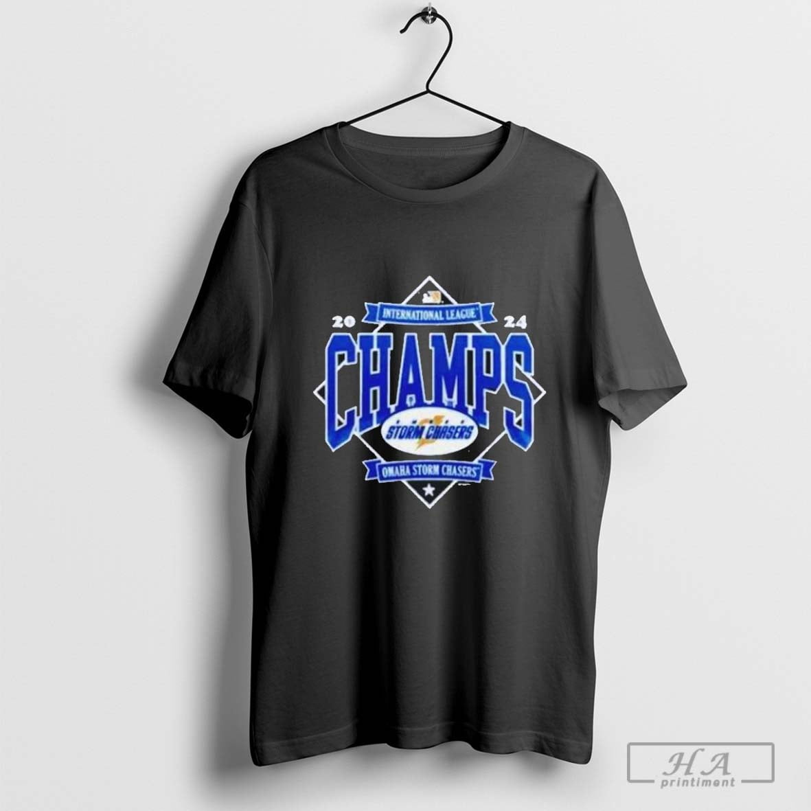 Official Omaha Storm Chasers 2024 International League Championship T