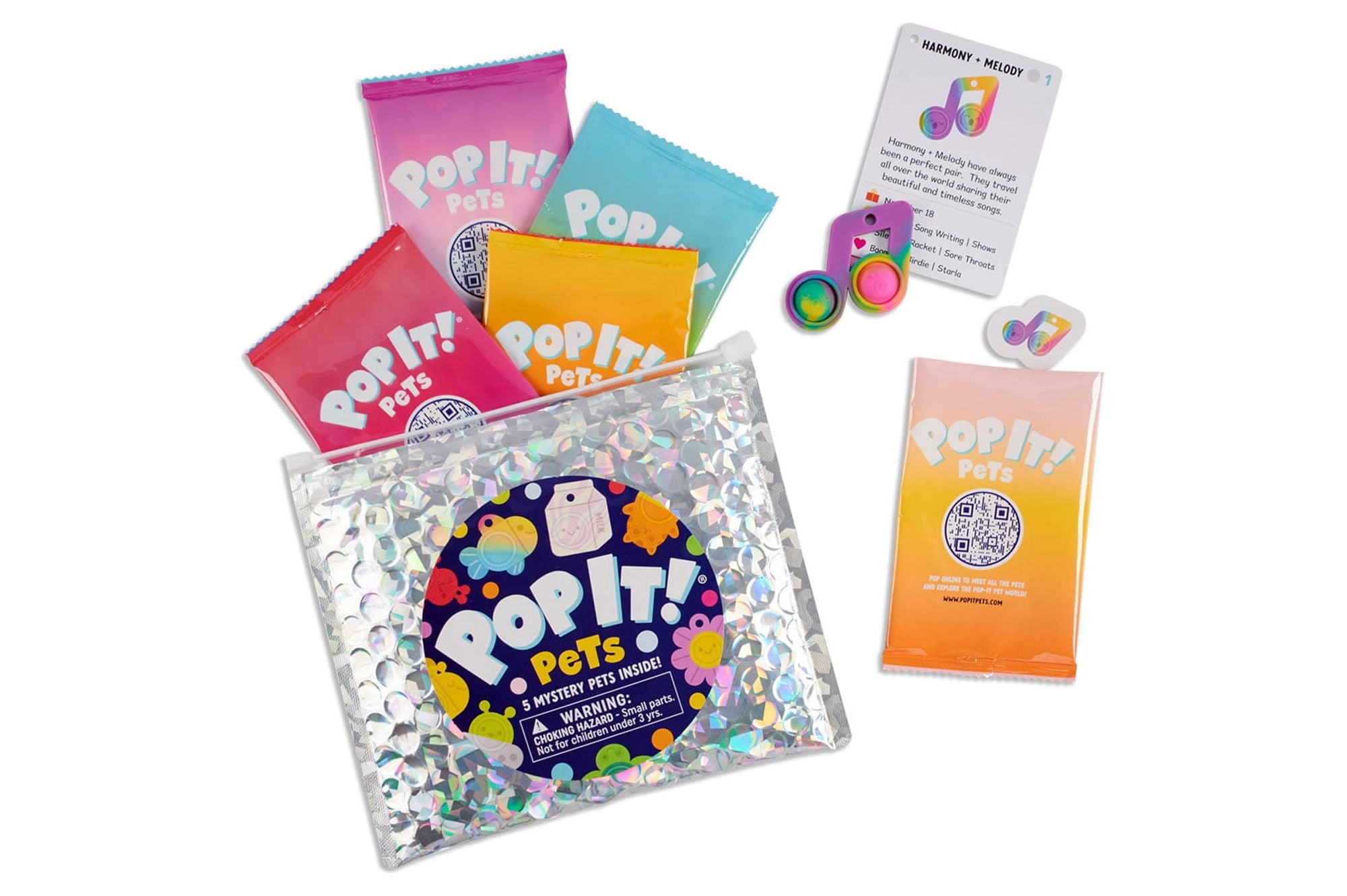 Littlest Pet Shop Holographic Sticker Pack Blind Bag