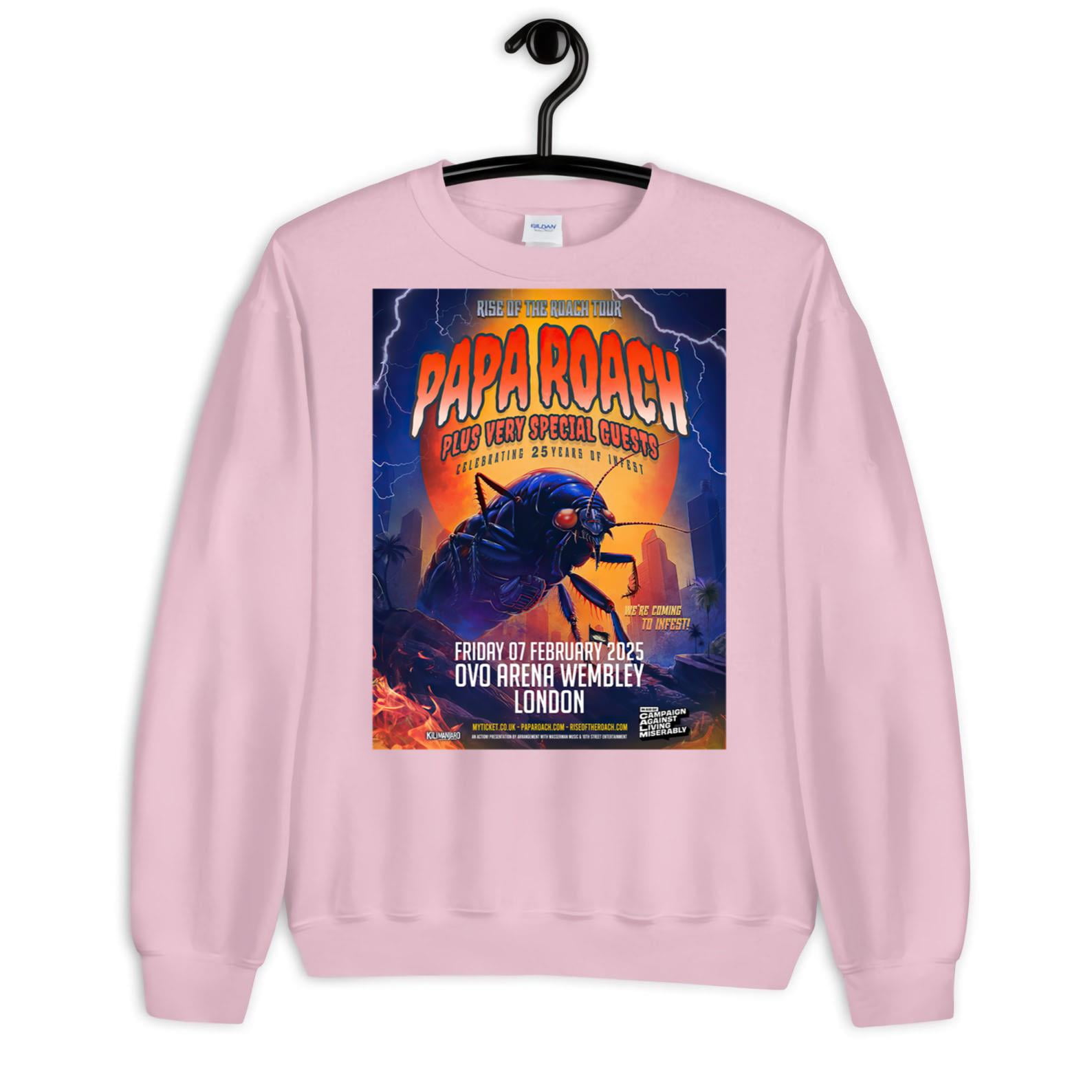 Official Papa Roach Rise Of The Roach Tour 2024 Celebrating 25 Years Of
