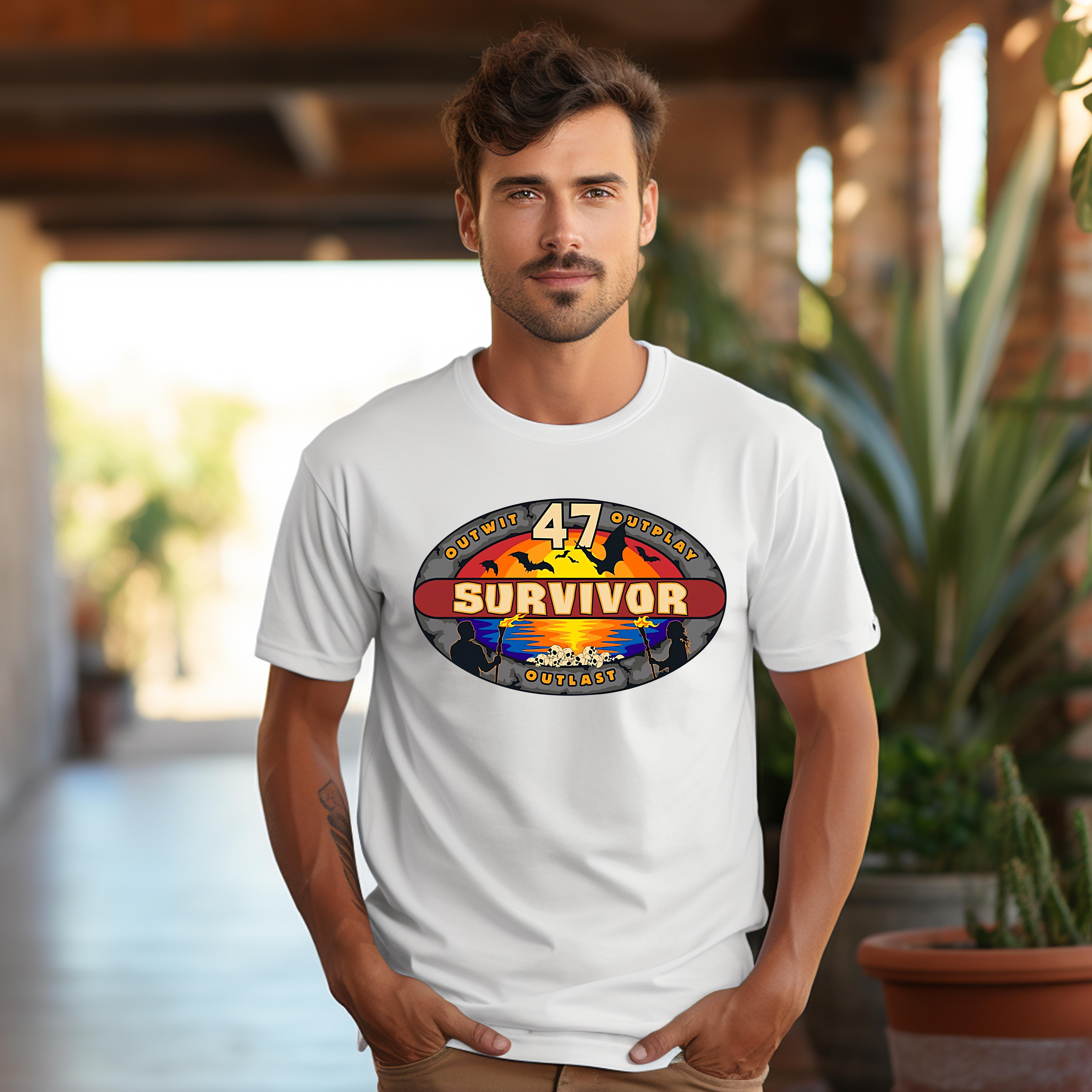 Official Paramount Survivor Season 47 Logo T Shirt Up To 4XL