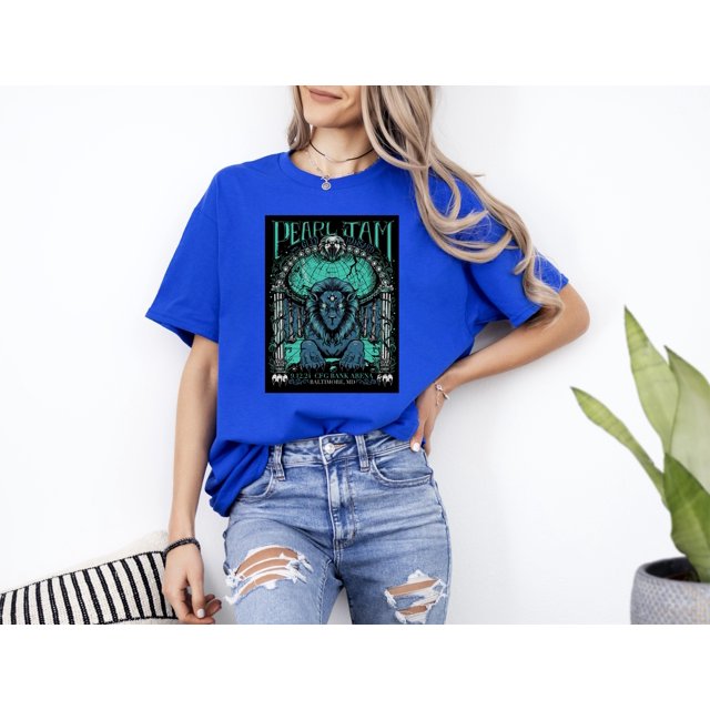 Official Pearl Jam Dark Matter World Tour 2024 Merch Poster In Baltimore Md At Cfg Bank Arena On