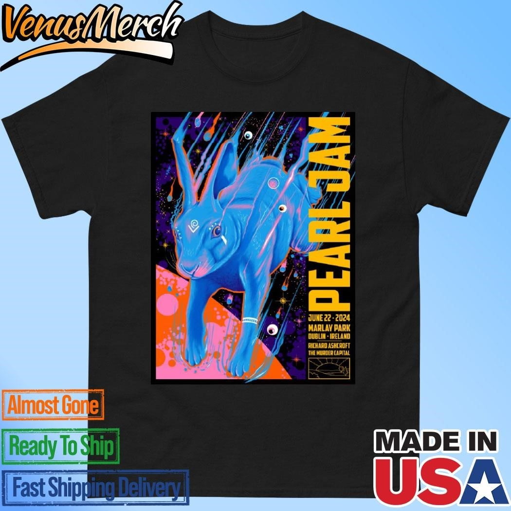 Official Pearl Jam Event Poster Richard Ashcroft And The Murder Capital