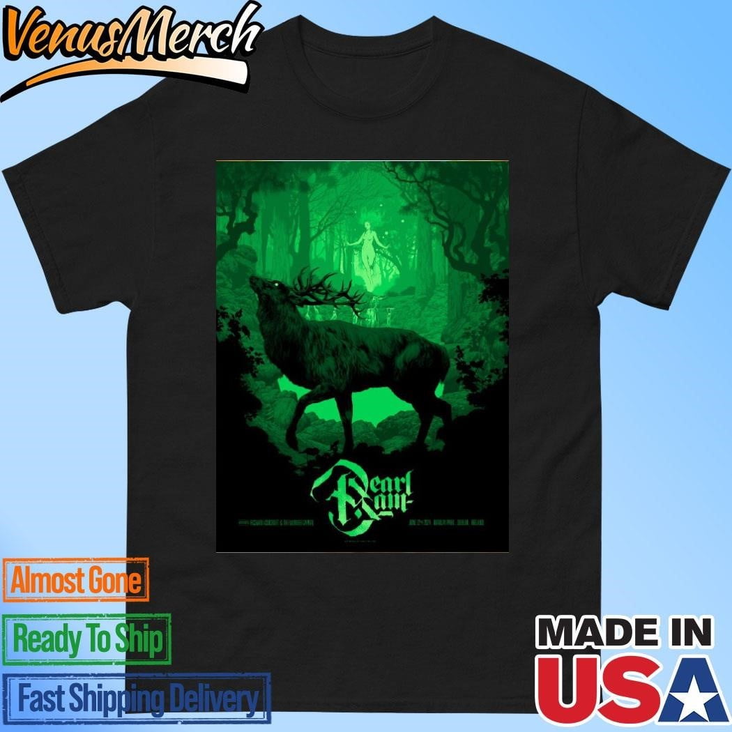 Official Pearl Jam Merch Poster At Marlay Park In Dublin Ireland On