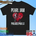 Official Pearl Jam With Glen Hansard Event Tee In Philadelphia Night 2
