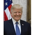 thumbnail image 1 of Official Photo Of President Donald Trump Released On Oct. 31 History (18 x 24), 1 of 1