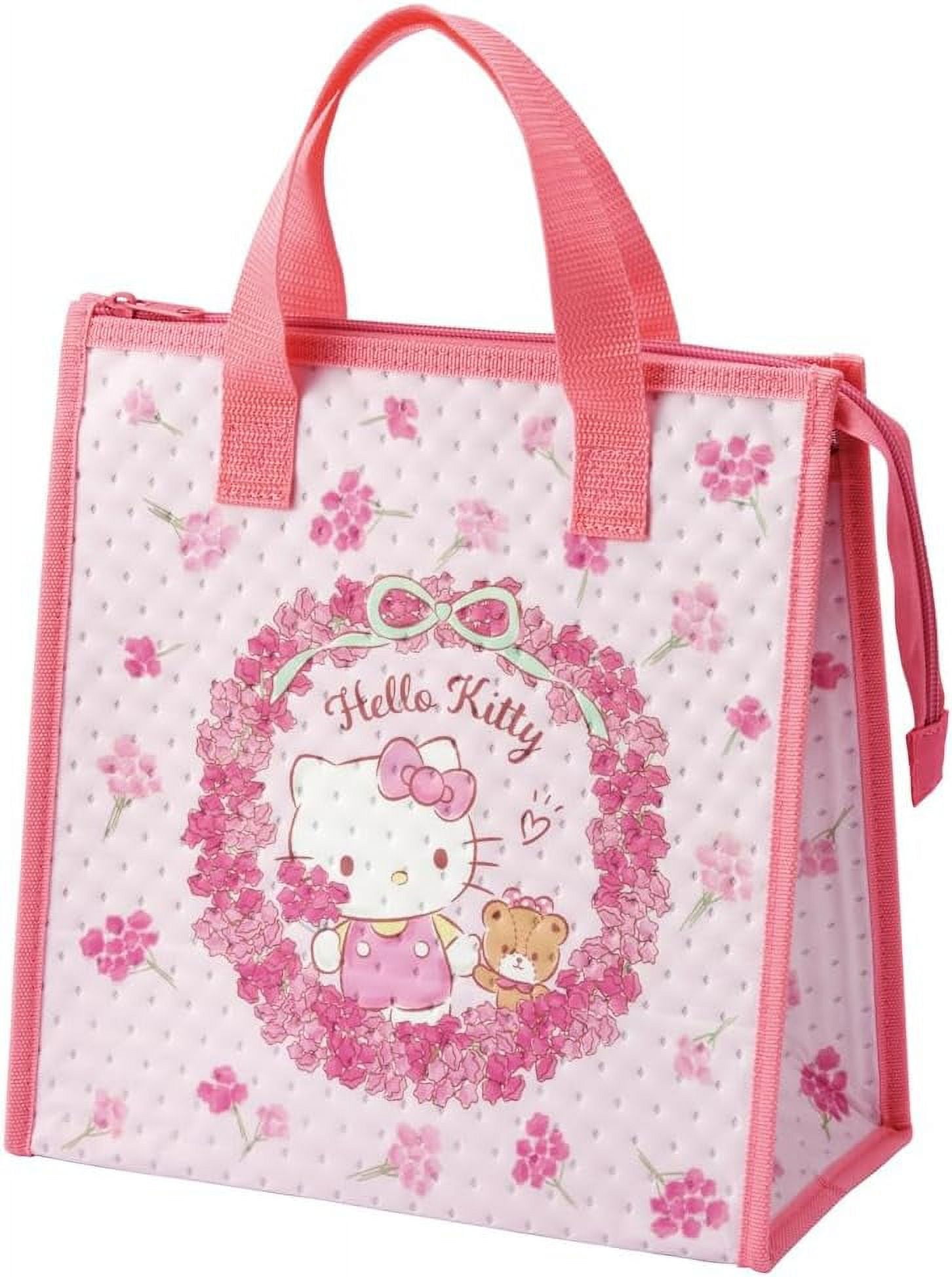 Hello Kitty - Hello Kitty Floral Wreath Insulated Lunch Bag - Walmart.com