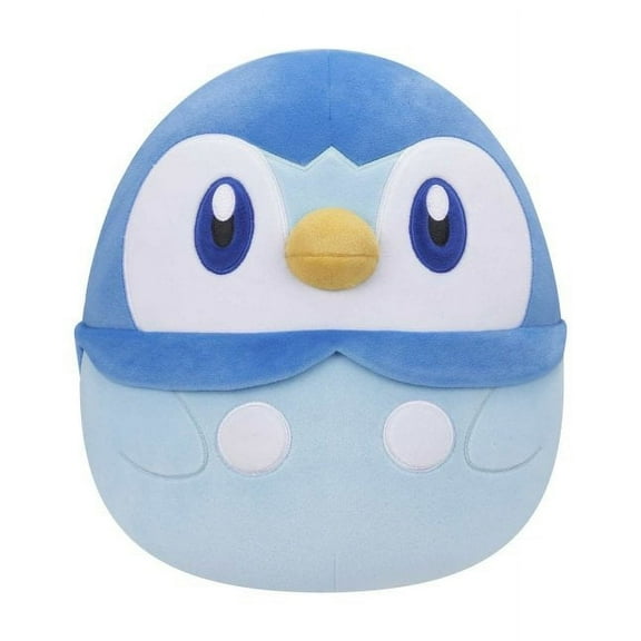 Official Pokmon Center Exclusive Piplup Squishmallow with Logo - 12 Inch Plush Toy