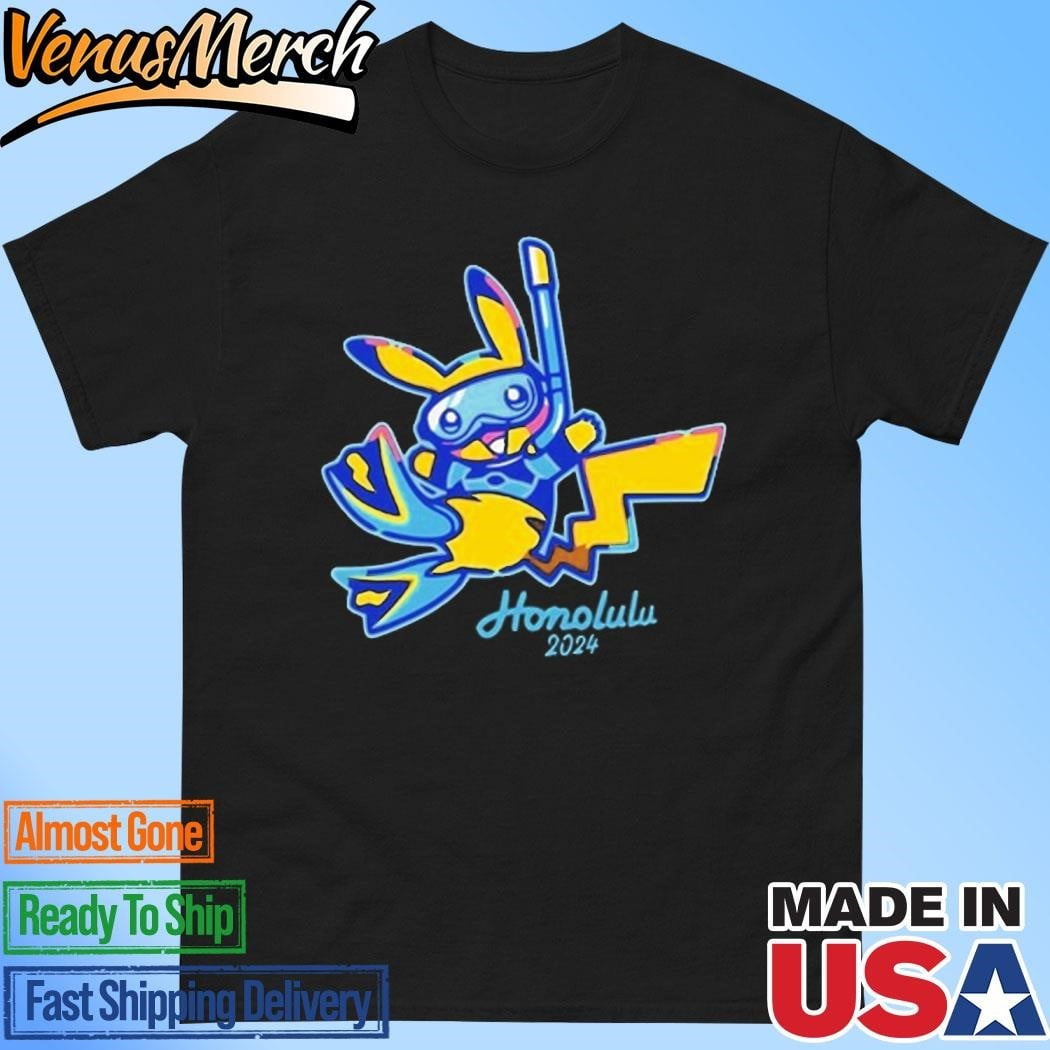 Official Pokemon Go Honolulu Hawaii 2024 Worlds Shirt