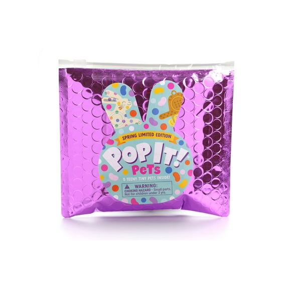 Official Pop It Pets Spring Limited Edition 2 Mystery Bag for Children Ages 3+ by Buffalo Games