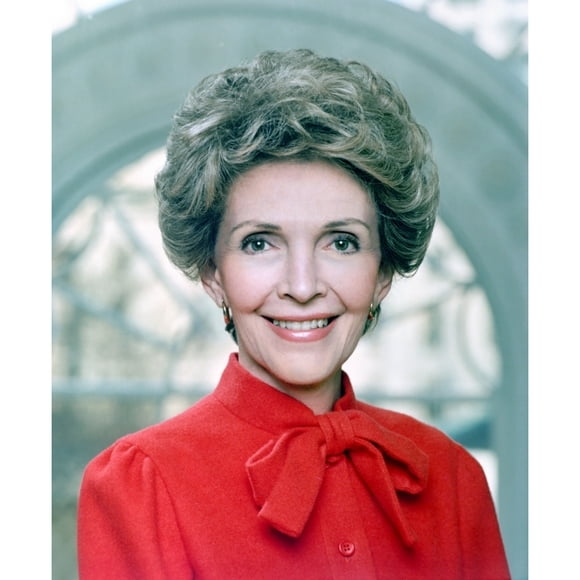 Official Portrait Of First Lady Nancy Reagan. February 1 History (18 x 24)