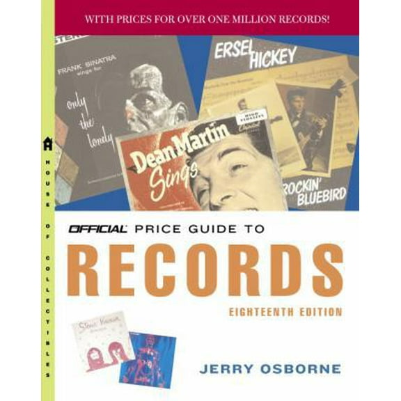 Pre-Owned The Official Price Guide to Records, 18th Edition (Paperback) 037572236X 9780375722363