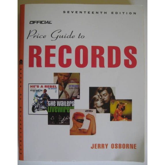 Pre-Owned The Official Price Guide to Records, Edition #17 (Paperback) 0375720790 9780375720796