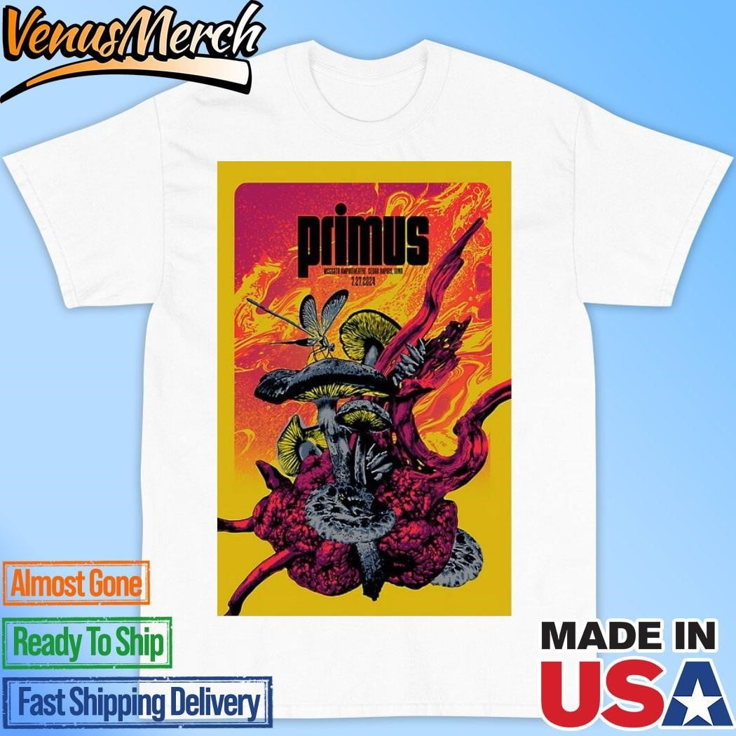 Official Primus At Mcgrath Amphitheatre In Cedar Rapids Ia On July 27