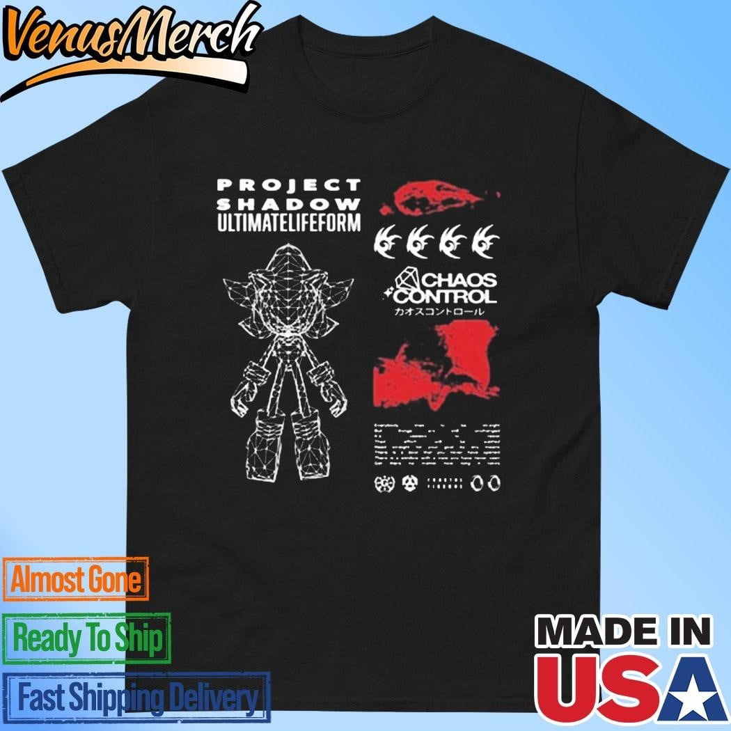 Official project shadow ultimate lifeform chaos control shirt walmart