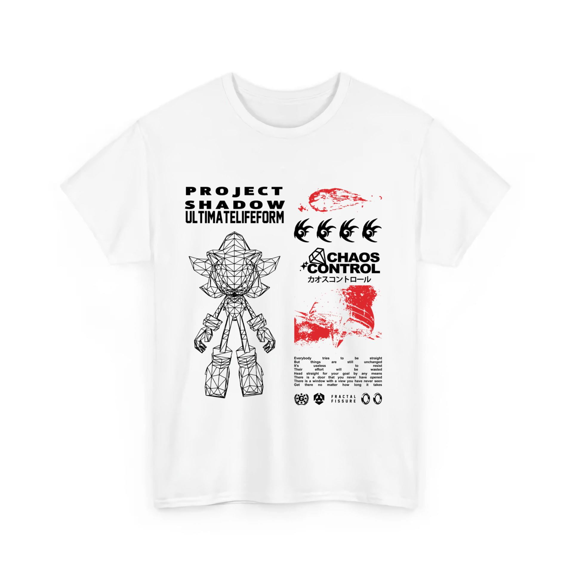 Official project shadow ultimate lifeform chaos control shirt walmart