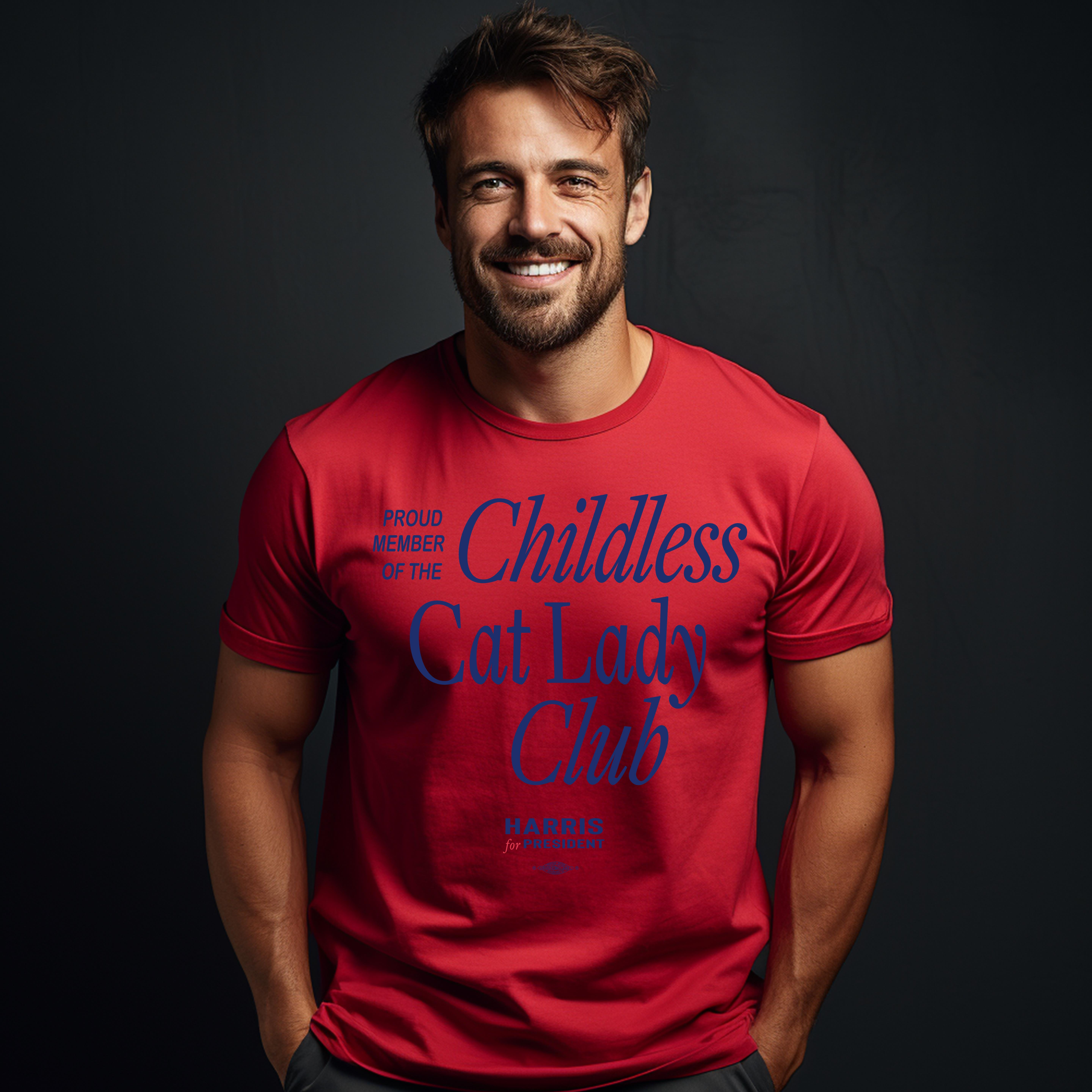 Official Proud Member Of The Childless Cat Lady Club Shirt Up To 4XL