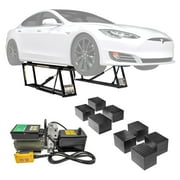 QuickJack الرسمية 6000ELX المحمولة سيارة رفع - 6000 lb سيارة/مركبة/سعة السيارات مع 110 V مصدر الطاقة المدرجة