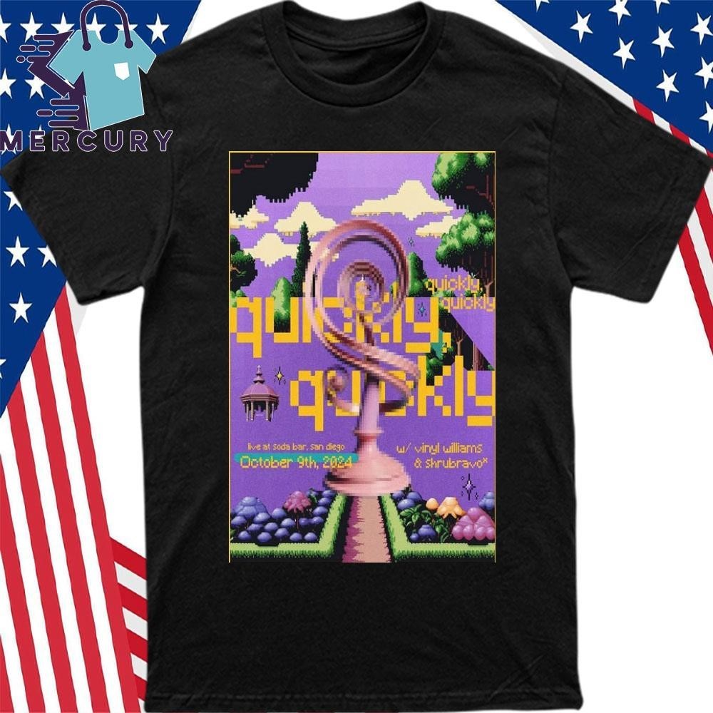 Official Quickly Quickly Live At Soda Bar San Diego October 9th 2024