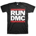 thumbnail image 1 of Official RUN DMC Official Classic Logo Black Short Sleeve Graphic Tee Unisex, 1 of 2