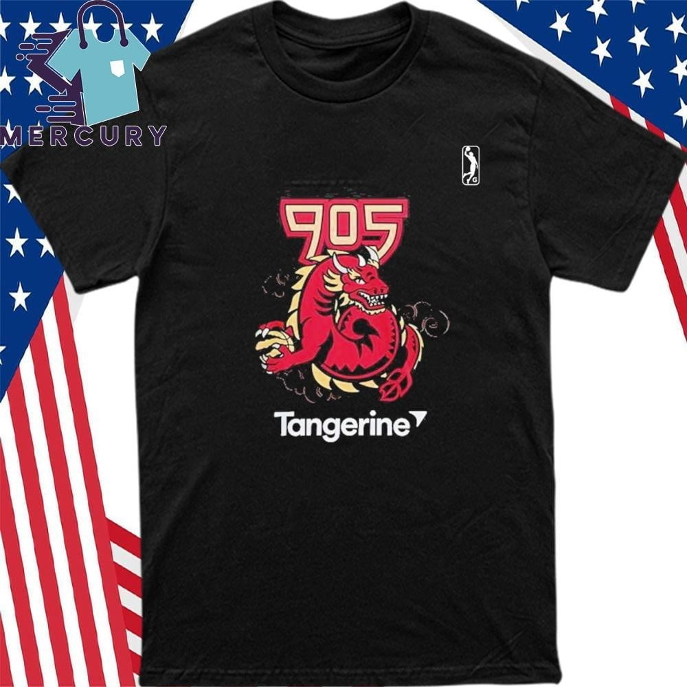 Official Raptors 905 Tangerine 2024 Logo Shirt