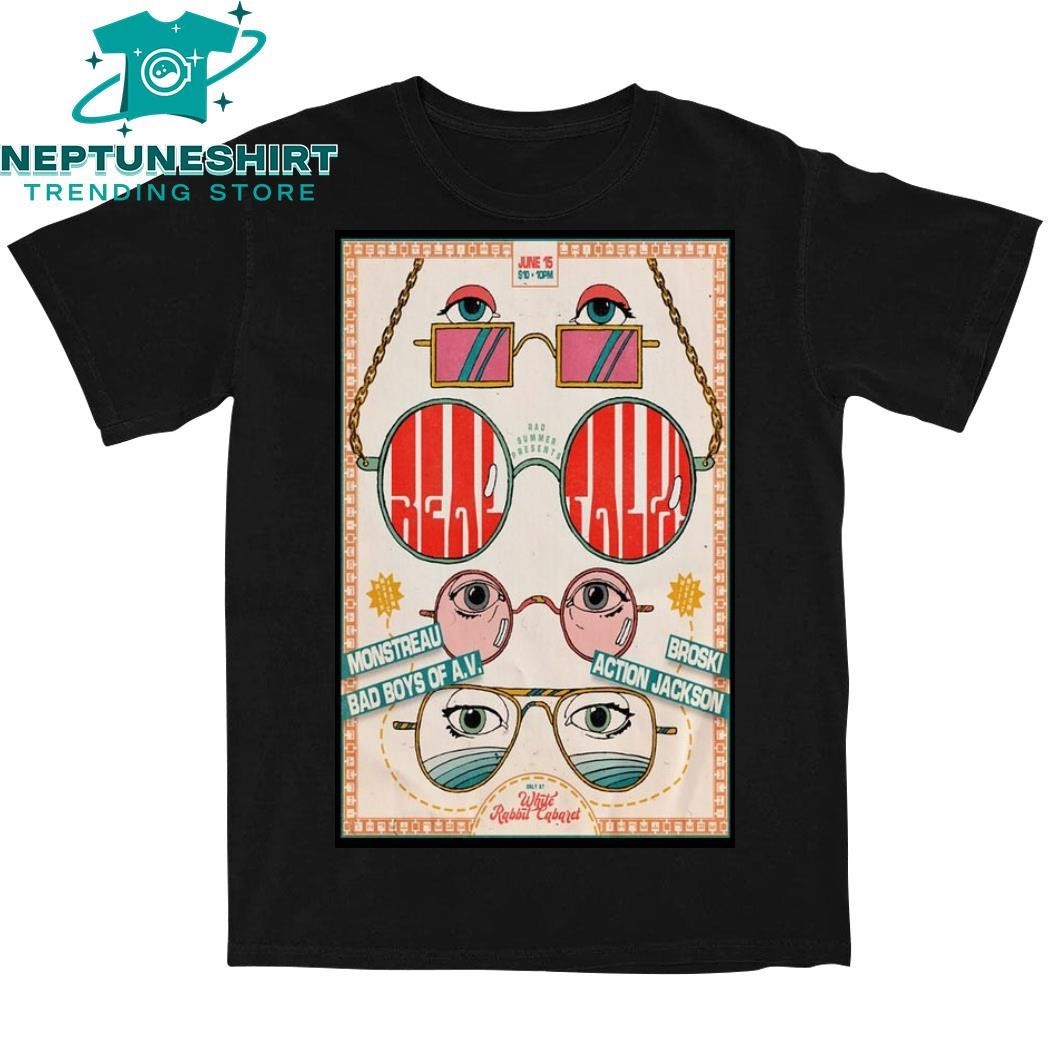 Official Real Talk Jun 15 2024 White Rabbit Cabaret Poster Shirt