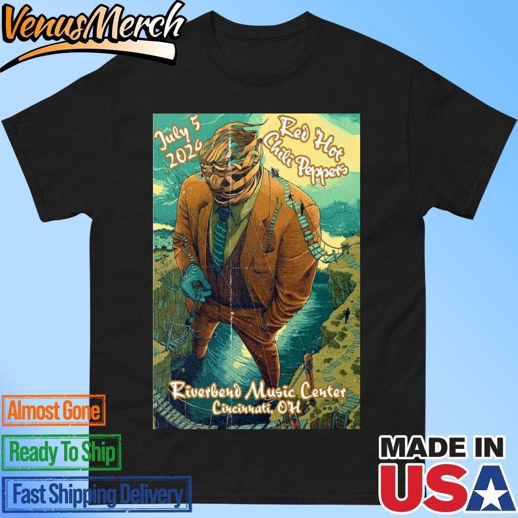 Official Red Hot Chili Peppers Cincinnati Oh July 5 2024 Event Poster