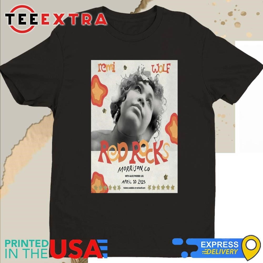 Official Remi Wolf Red Rocks Amphitheatre Morrison Co Apr 10 2025 Tour ...