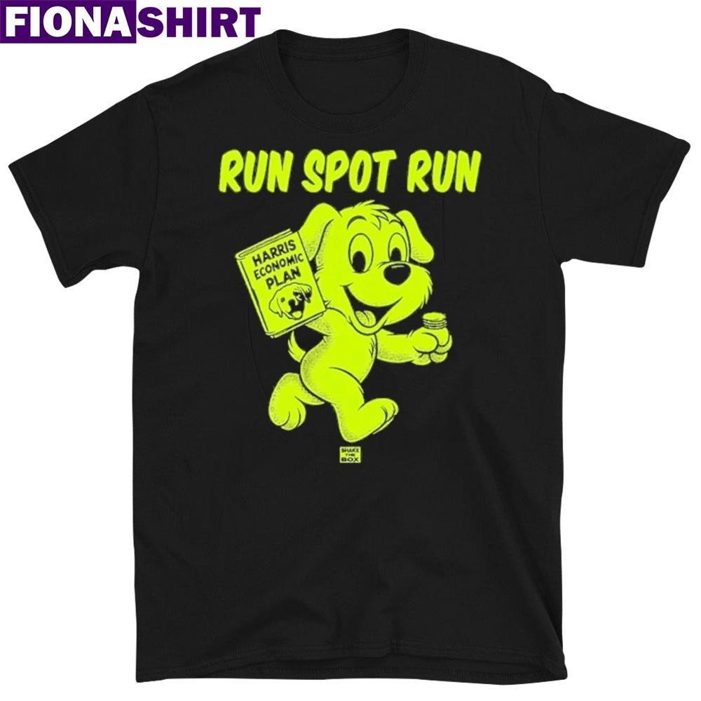 Official Run Spot Run Harris Economic Plan Tshirt