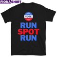 Official Run Spot Run Trump And Harris Debate Economic Plan Tshirt