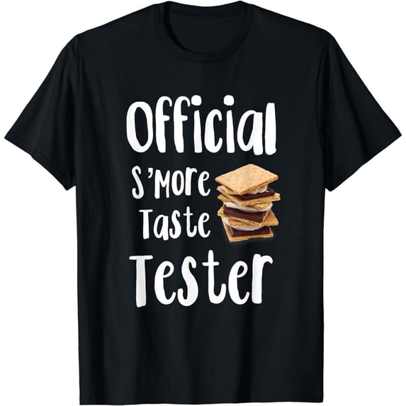Official S'More Taste Tester Campfire Smores Treat T-Shirt