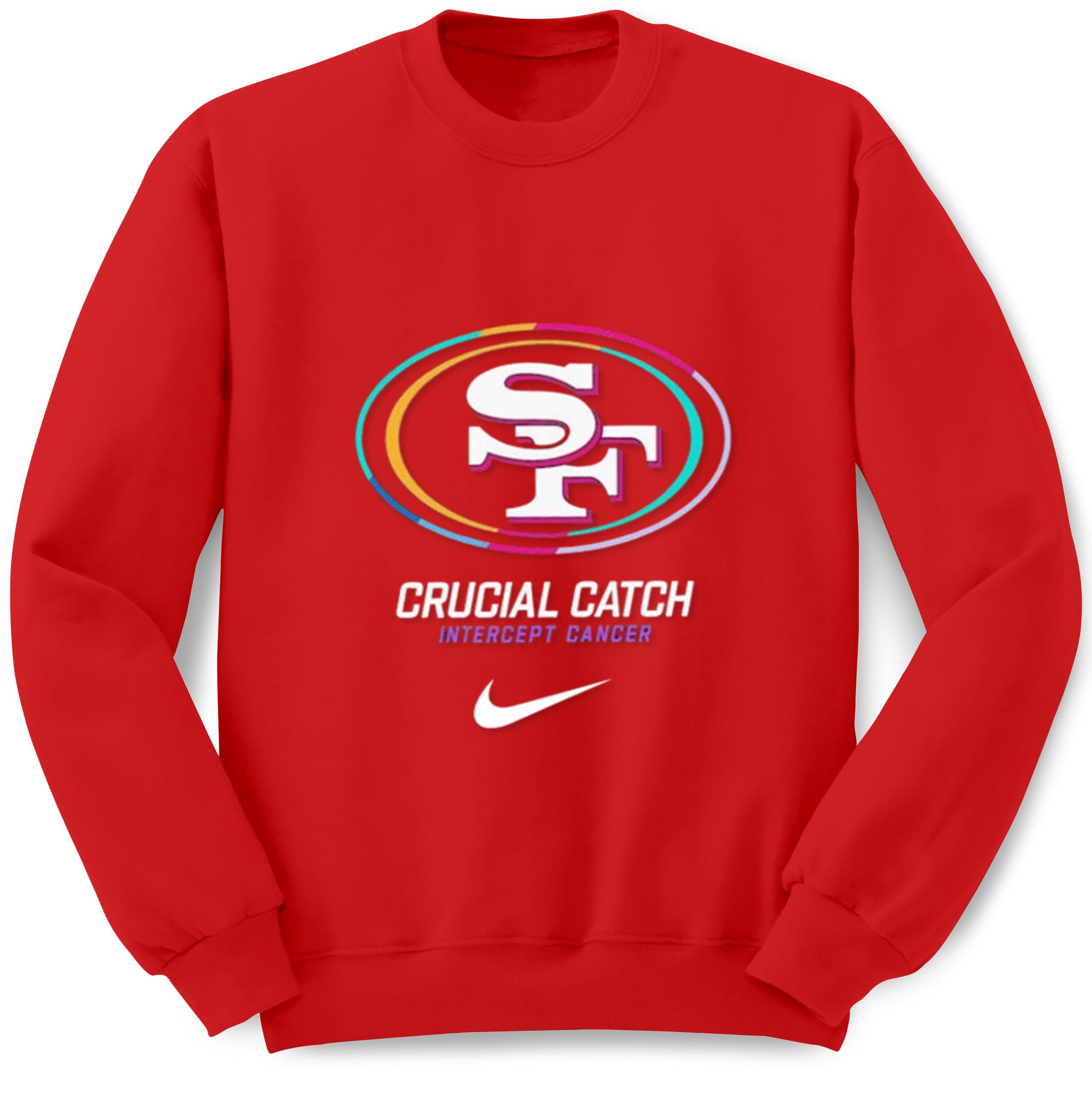 Official SF 49ers 2024 NFL Crucial Catch Shirt LIMITED EDITION 11