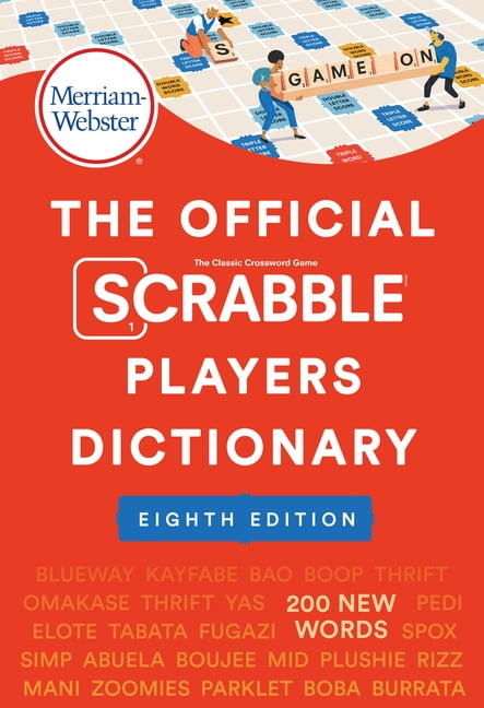 The Official Scrabble Players Dictionary, 8th Ed., (Hardcover)